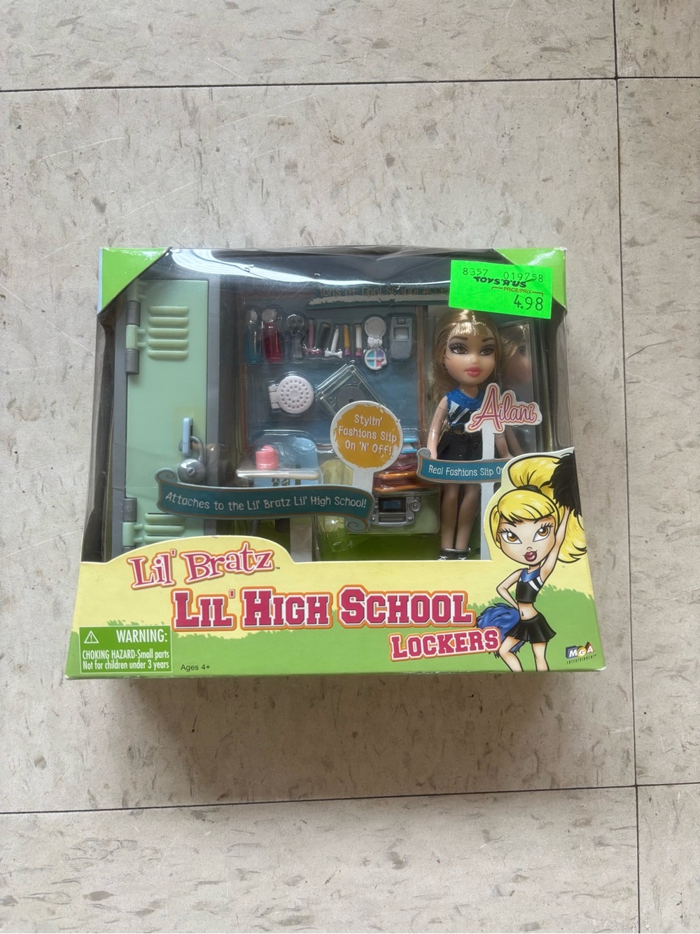 Lil’ Bratz “Lil’ High School Lockers:  Ailani” NIB
